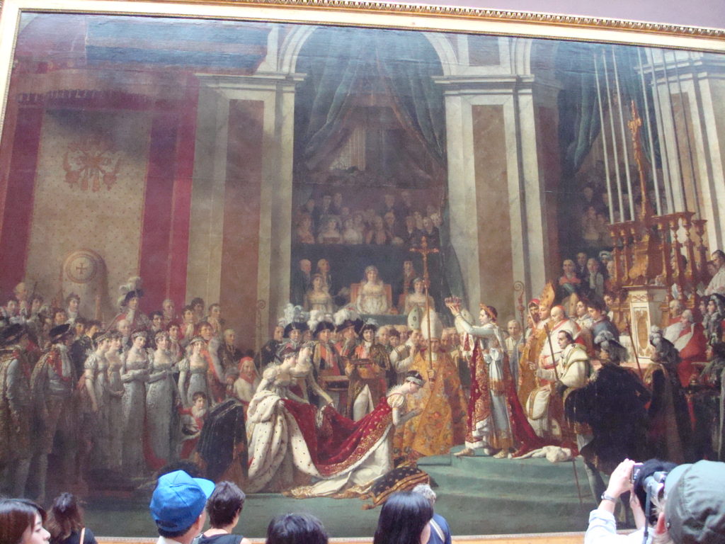 "The Coronation of Napoleon" by Jacques Louis David