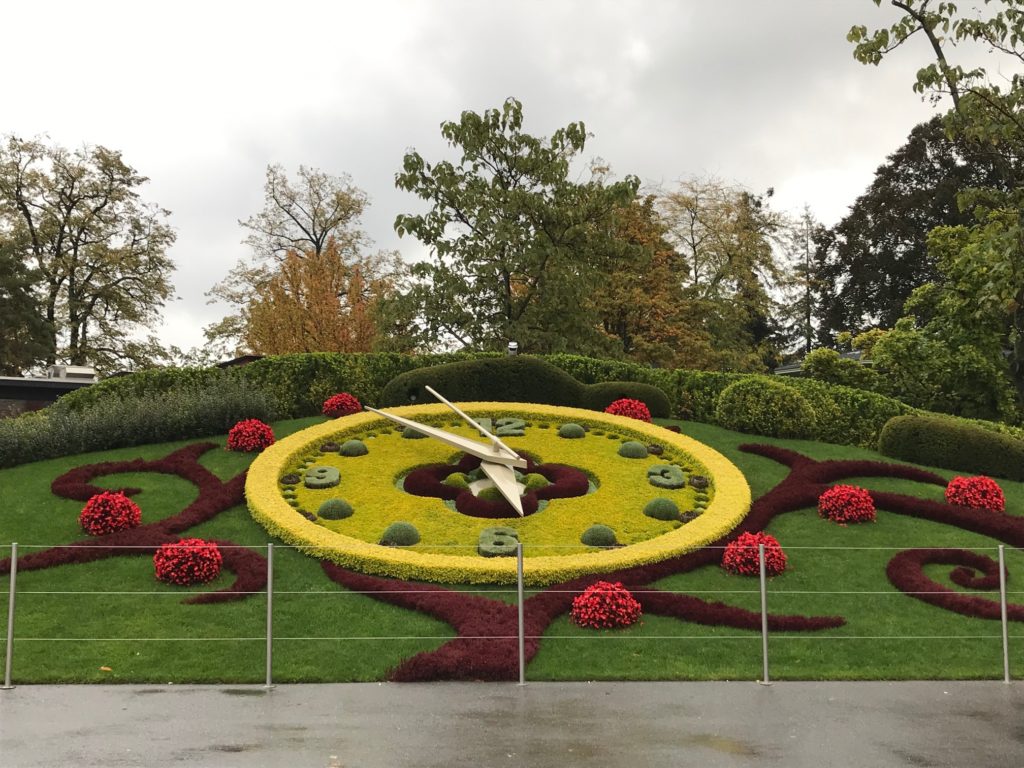 L'horloge Fleurie in Geneva