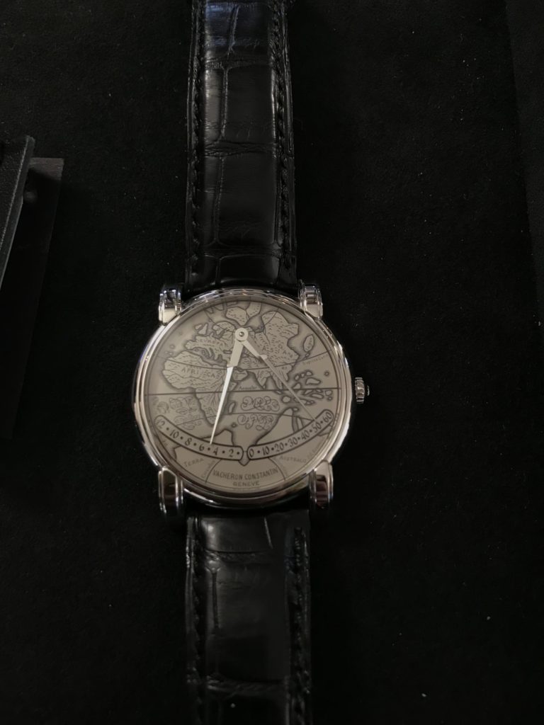 Atlas watch inspired by Gerard Mercator